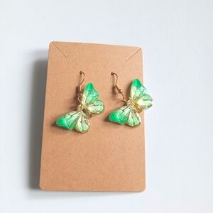 Fashion Jewelry Butterfly Dangle Earrings